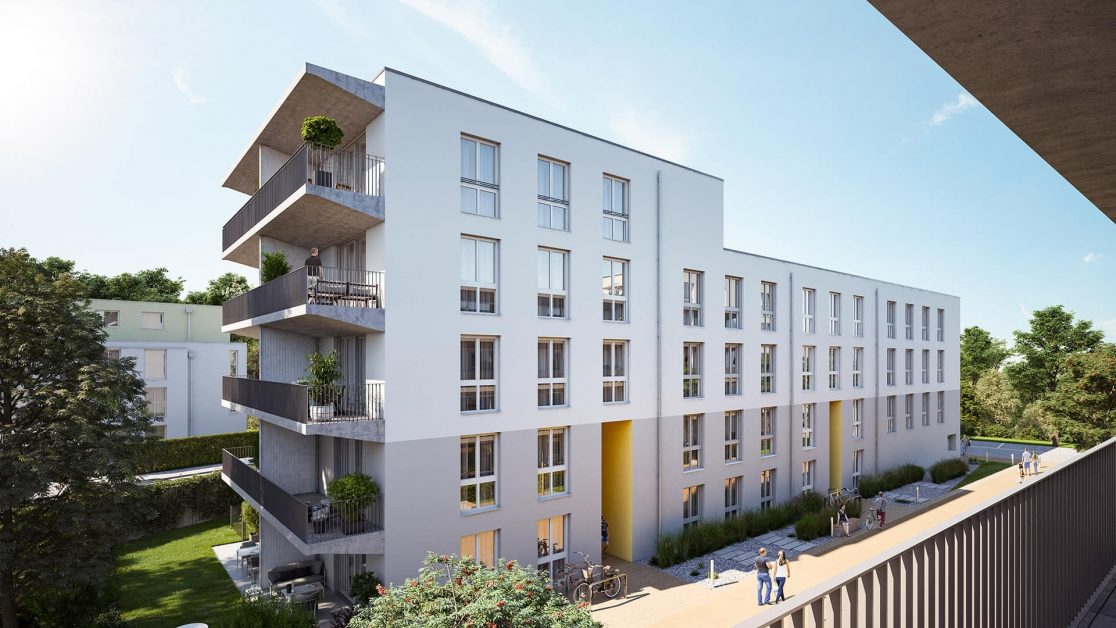 Will Architekten | Visualisierung Projekt Federseestr.