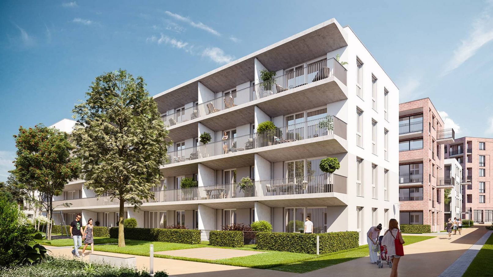 Will Architekten | Visualisierung Projekt Federseestraße