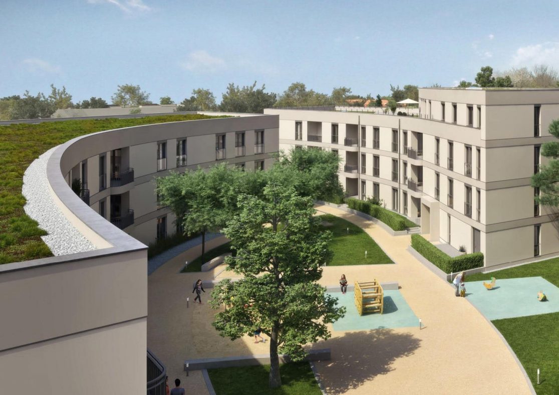 Will Architekten Visualisierung Projekt Gleisharfe Papinstraße Haus A