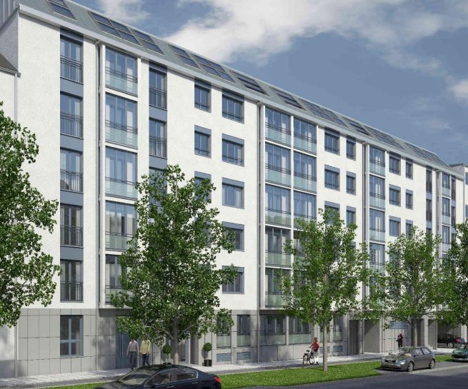 Will Architekten Visualisierung Projekt Schleissheimer Straße